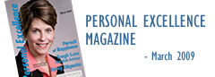 Make Your Best Impression on the cover of Personal Excellence Magazine